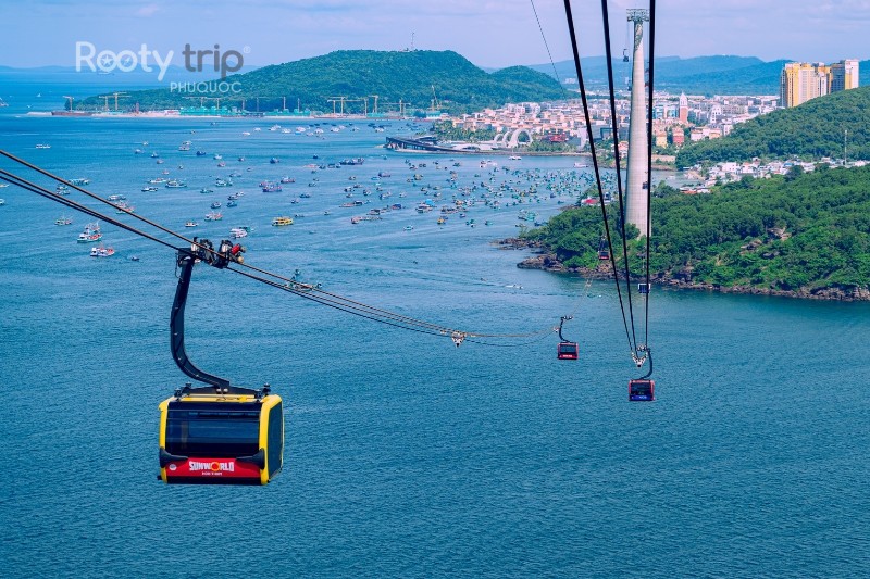 Ride the world's longest over-sea cable car
