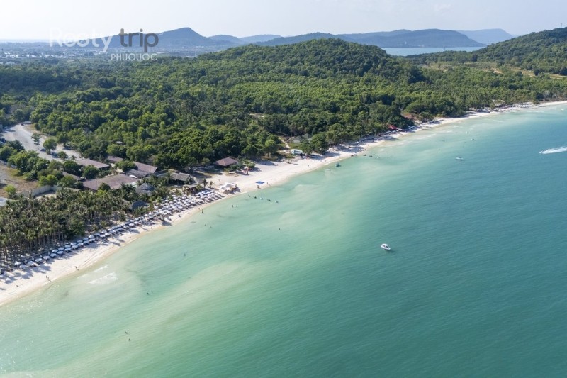 Sao Beach has the clearest water on the East Coast