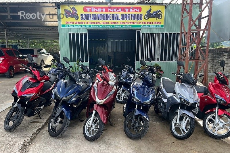 Motorbike Rental in Phu Quoc