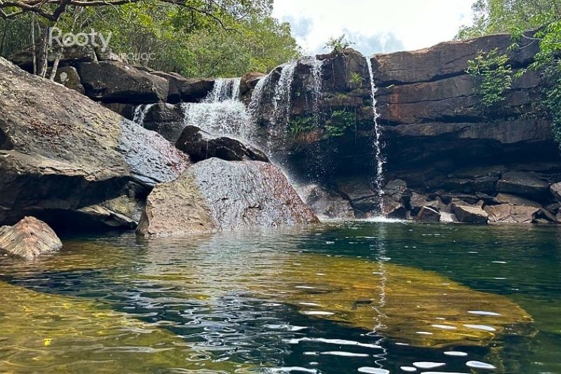 Da Ngon Waterfall – Discover the Majestic 7-Tier Waterfall in the Heart of Nature