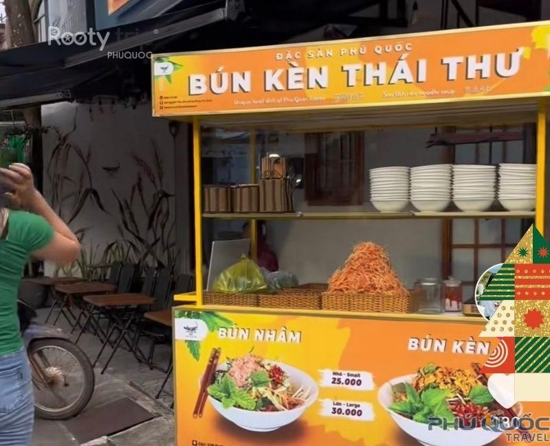 Phu Quoc trumpet noodle soup