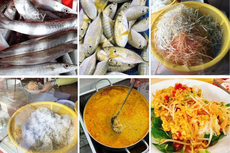Phu Quoc trumpet noodle soup