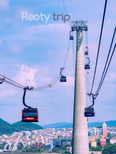 Hon thom cable car & buffet with island tour