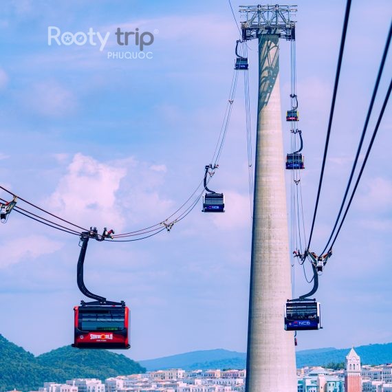 Hon thom cable car & buffet with island tour Hon thom cable car & buffet with island tour