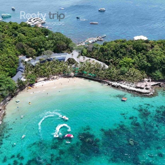 Hon thom cable car & buffet with island tour