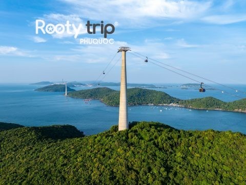Hon thom cable car & buffet with island tour