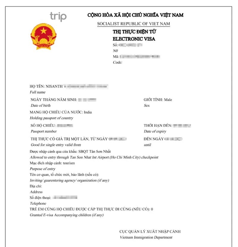 how to apply for a vietnam e-visa